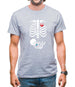 Skeleton Baby Boy Mens T-Shirt Skeleton Baby Boy Mens T-Shirt