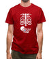 Skeleton Baby Boy Mens T-Shirt Skeleton Baby Boy Mens T-Shirt