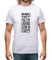 Baby Fat In Nappy Mens T-Shirt