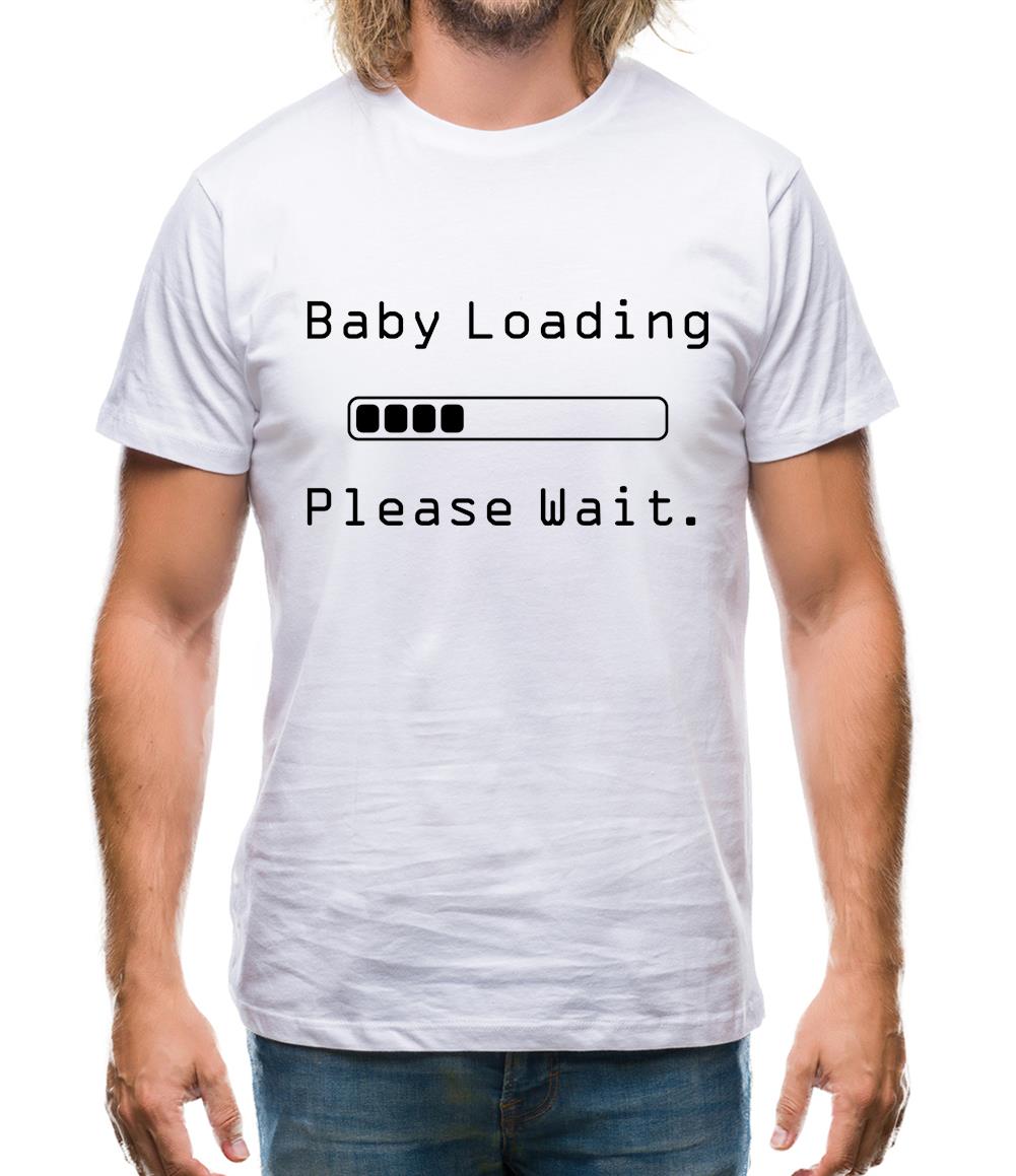 Baby Loading Please Wait Mens T-Shirt Baby Loading Please Wait Mens T-Shirt