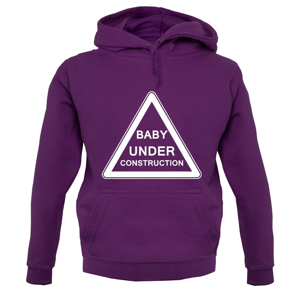 Baby Under Construction unisex hoodie Baby Under Construction unisex hoodie