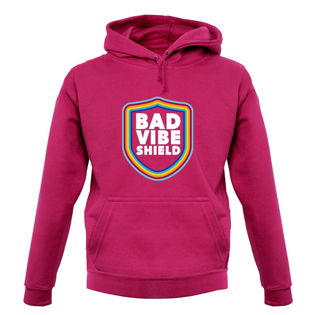 Bad Vibe Shield Unisex Hoodie Bad Vibe Shield Unisex Hoodie