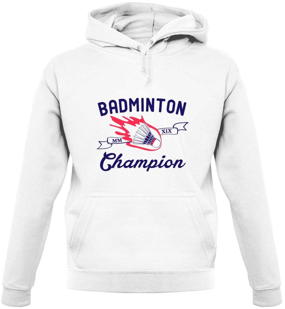 Badminton Champion Unisex Hoodie Badminton Champion Unisex Hoodie