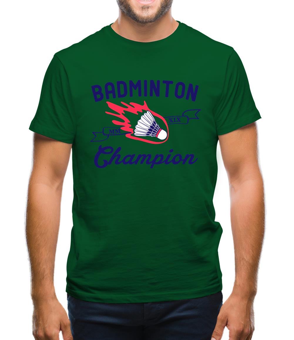 Badminton Champion Mens T-Shirt Badminton Champion Mens T-Shirt