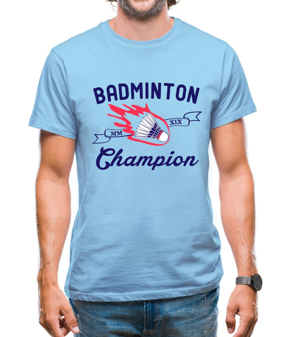 Badminton Champion Mens T-Shirt Badminton Champion Mens T-Shirt