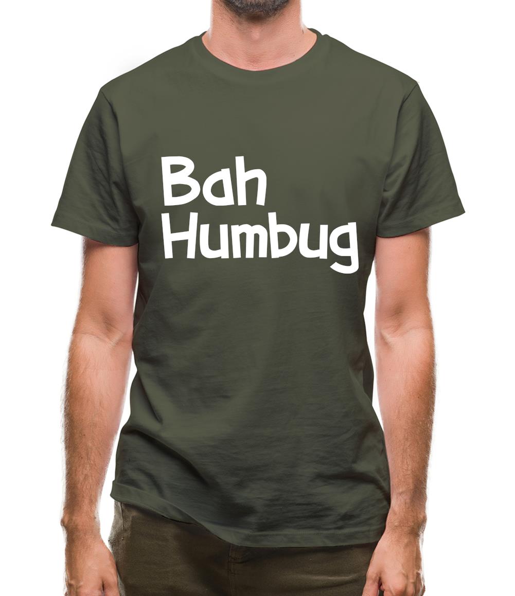 Bah Humbug Mens T-Shirt Bah Humbug Mens T-Shirt