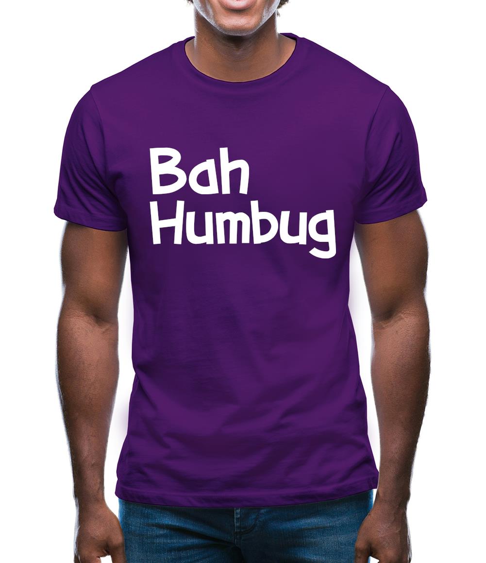 Bah Humbug Mens T-Shirt Bah Humbug Mens T-Shirt