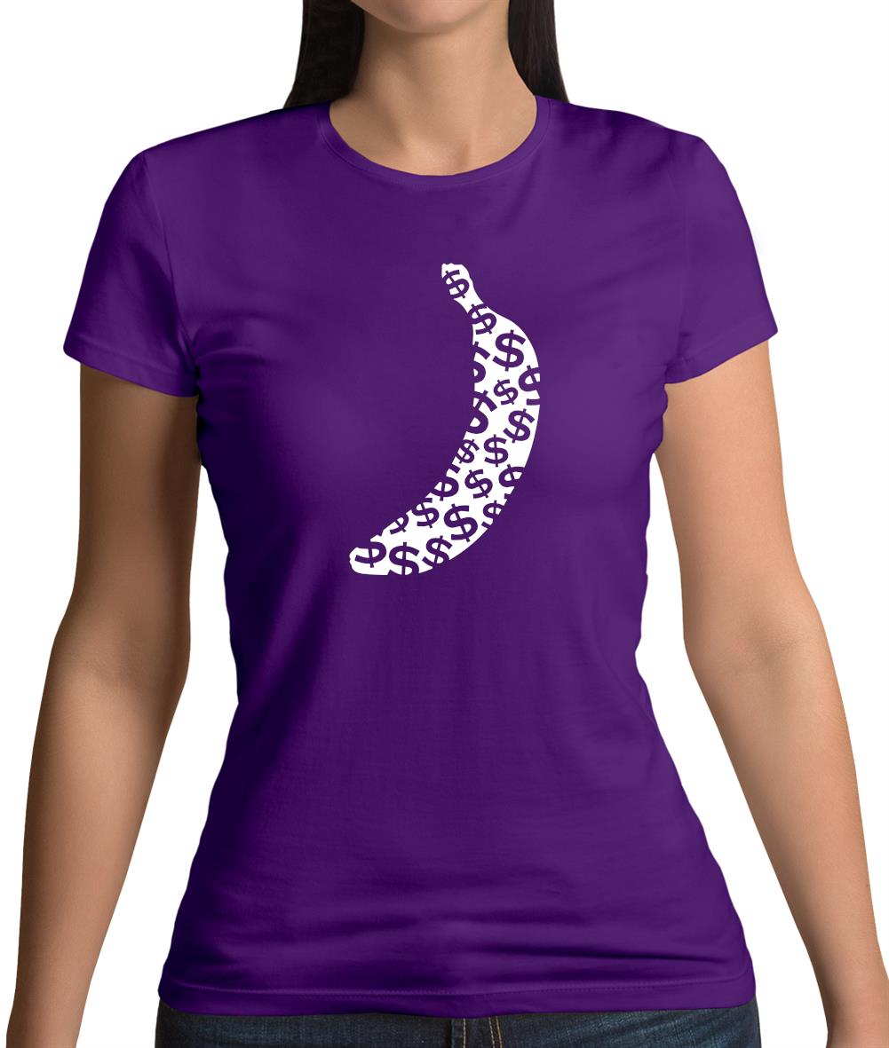Banana Money Womens T-Shirt Banana Money Womens T-Shirt