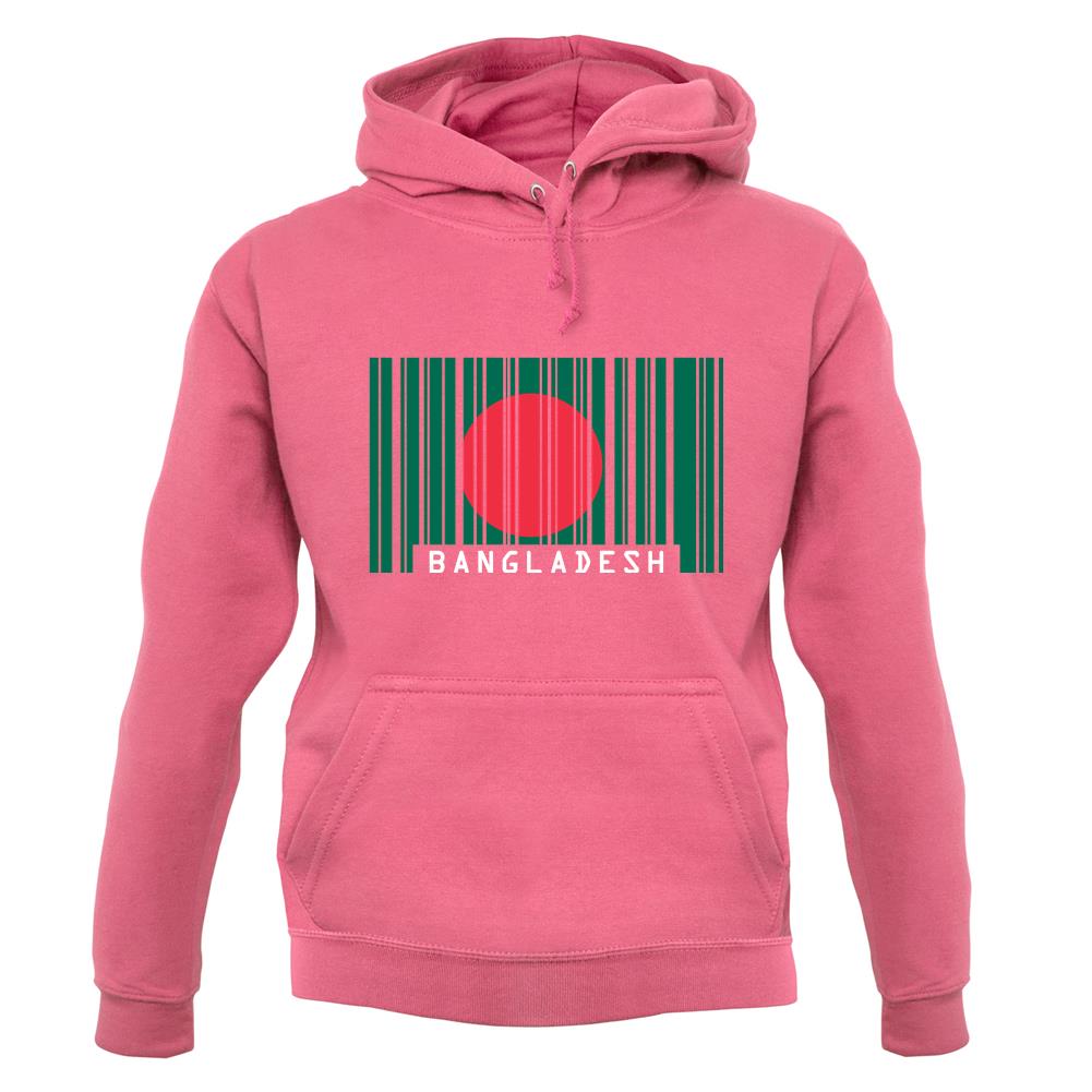 Bangladesh Barcode Style Flag unisex hoodie Bangladesh Barcode Style Flag unisex hoodie