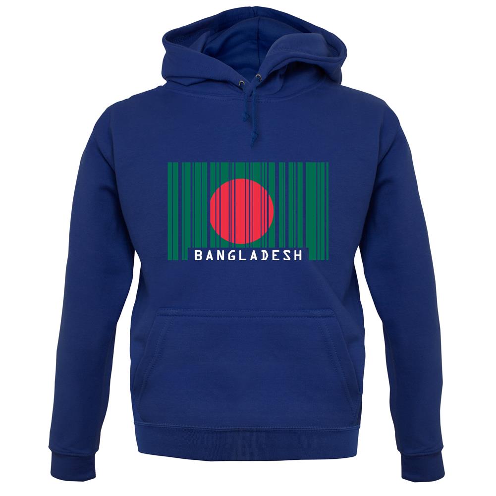 Bangladesh Barcode Style Flag unisex hoodie Bangladesh Barcode Style Flag unisex hoodie