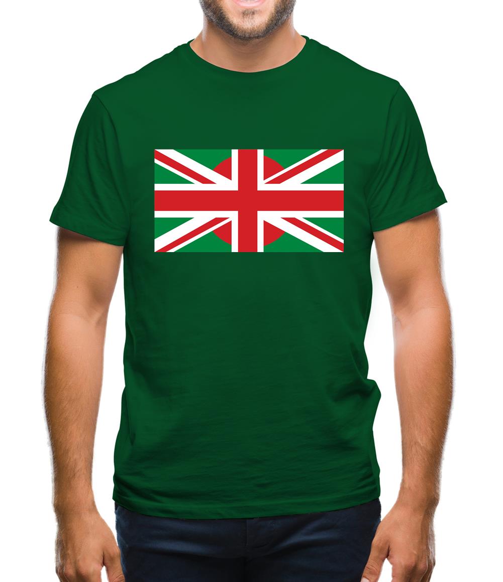 Bangladesh Union Jack Flag Mens T-Shirt Bangladesh Union Jack Flag Mens T-Shirt