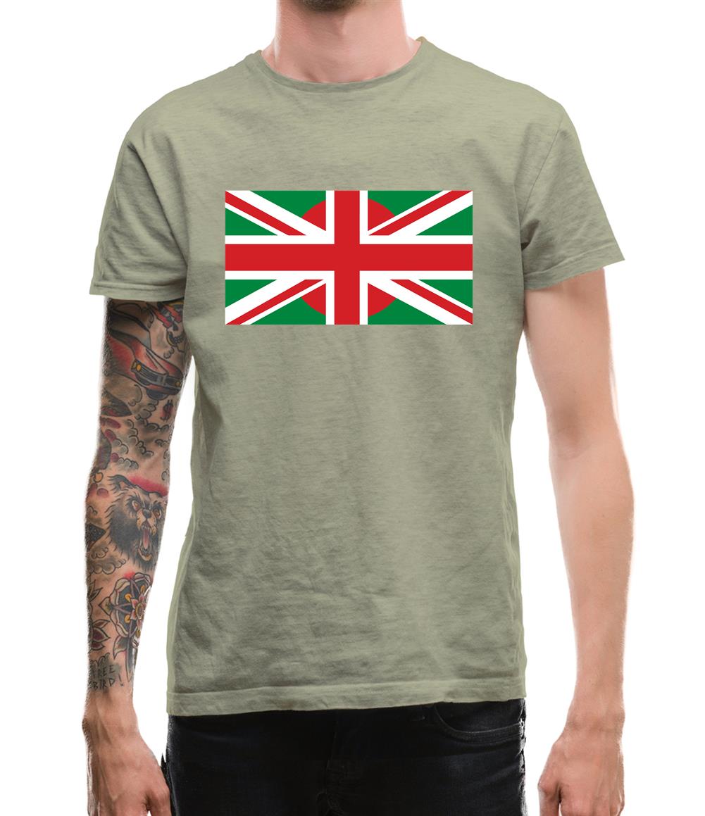 Bangladesh Union Jack Flag Mens T-Shirt Bangladesh Union Jack Flag Mens T-Shirt