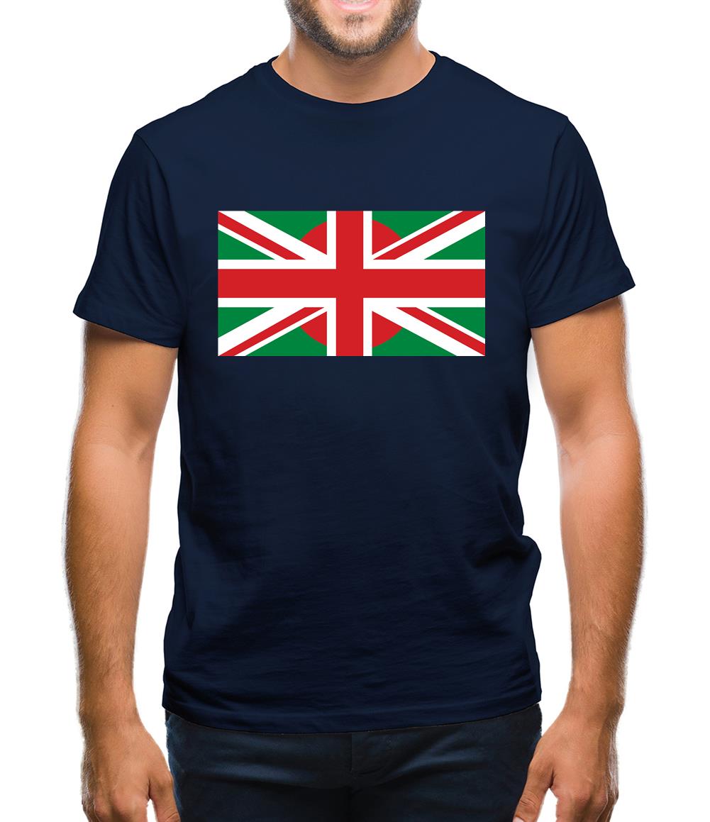 Bangladesh Union Jack Flag Mens T-Shirt Bangladesh Union Jack Flag Mens T-Shirt