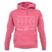 Basketball Court Diagram unisex hoodie Basketball Court Diagram unisex hoodie