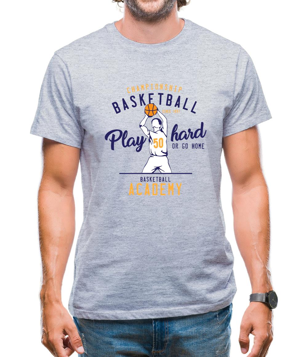 Basketball - Play Hard or Go Home Mens T-Shirt Basketball - Play Hard or Go Home Mens T-Shirt