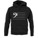 Bass Cleff unisex hoodie Bass Cleff unisex hoodie