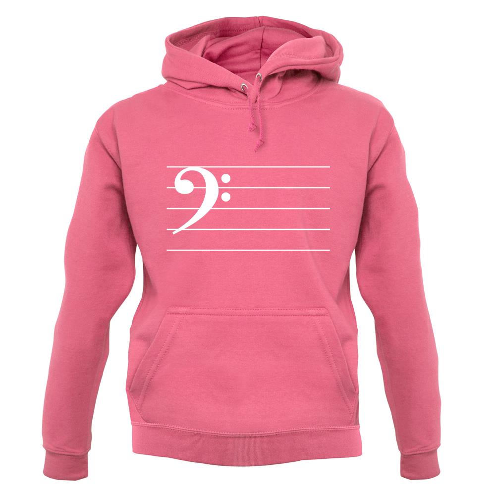 Bass Cleff unisex hoodie Bass Cleff unisex hoodie