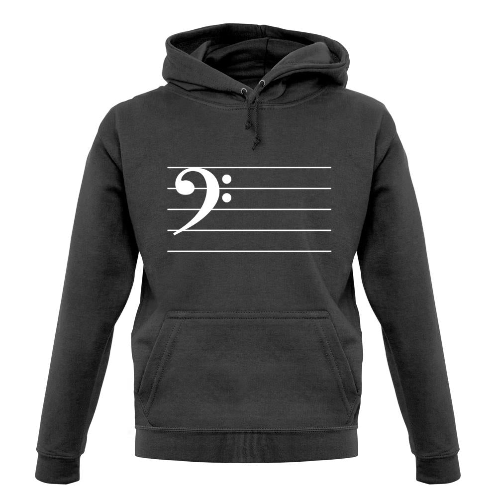 Bass Cleff unisex hoodie Bass Cleff unisex hoodie