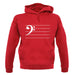 Bass Cleff unisex hoodie Bass Cleff unisex hoodie