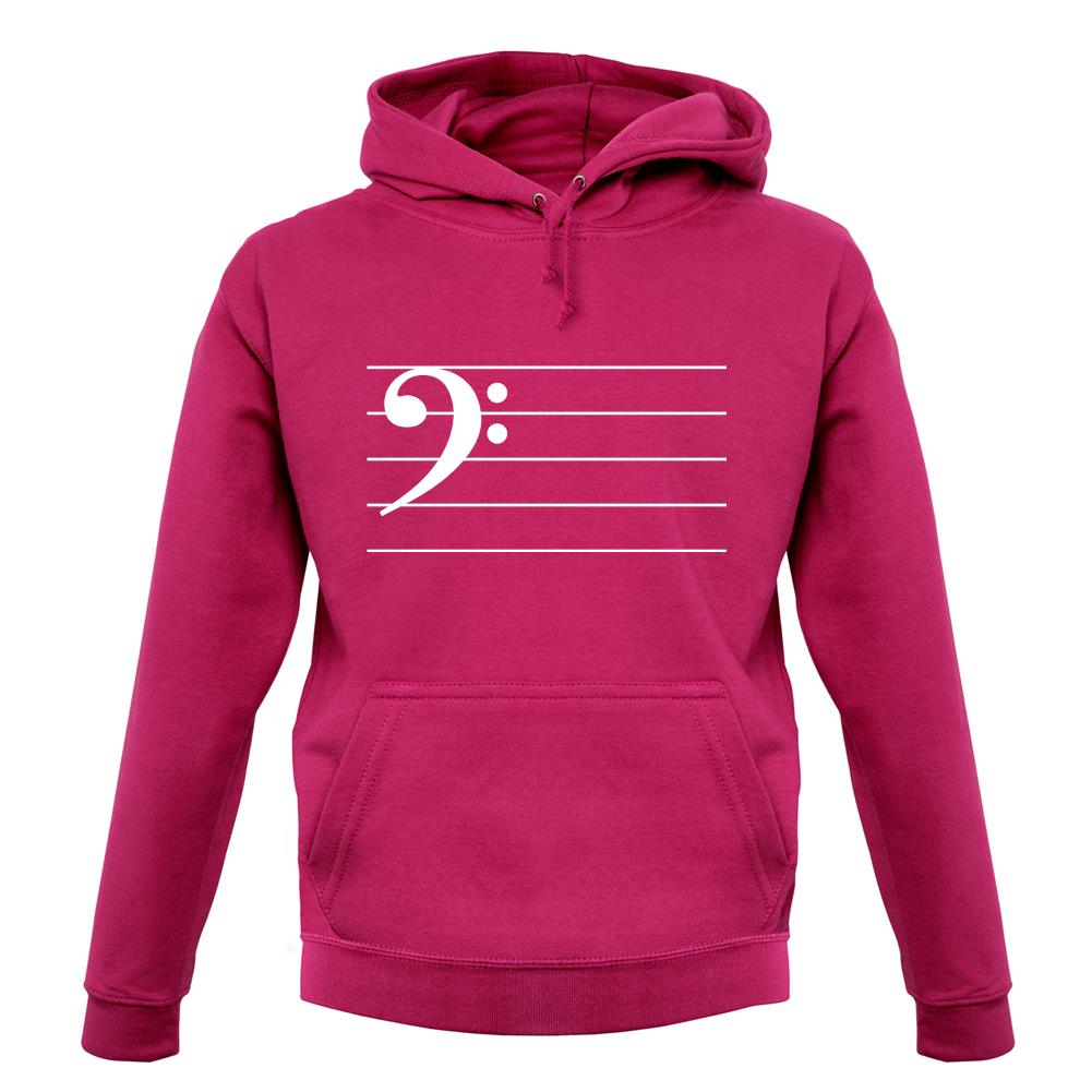 Bass Cleff unisex hoodie Bass Cleff unisex hoodie