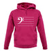 Bass Cleff unisex hoodie Bass Cleff unisex hoodie