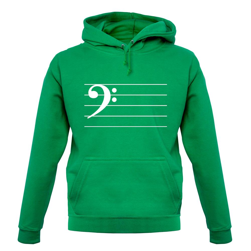 Bass Cleff unisex hoodie Bass Cleff unisex hoodie