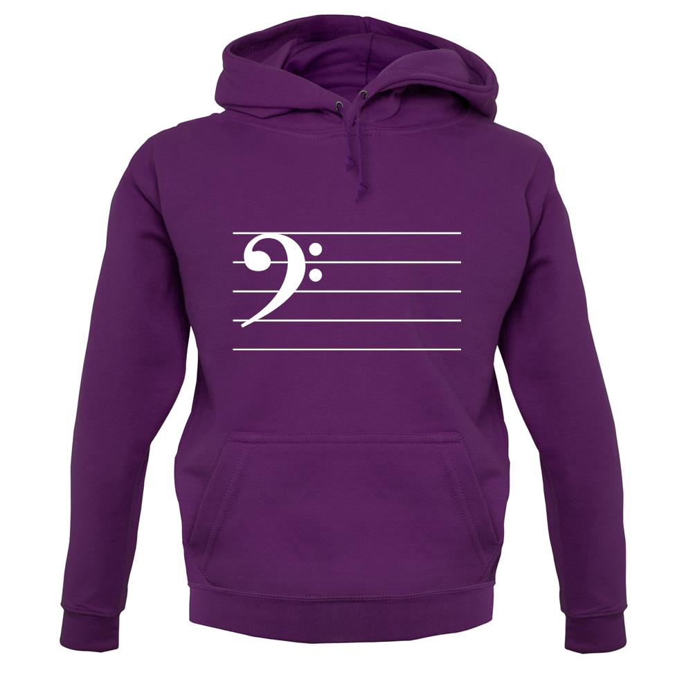 Bass Cleff unisex hoodie Bass Cleff unisex hoodie