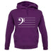 Bass Cleff unisex hoodie Bass Cleff unisex hoodie
