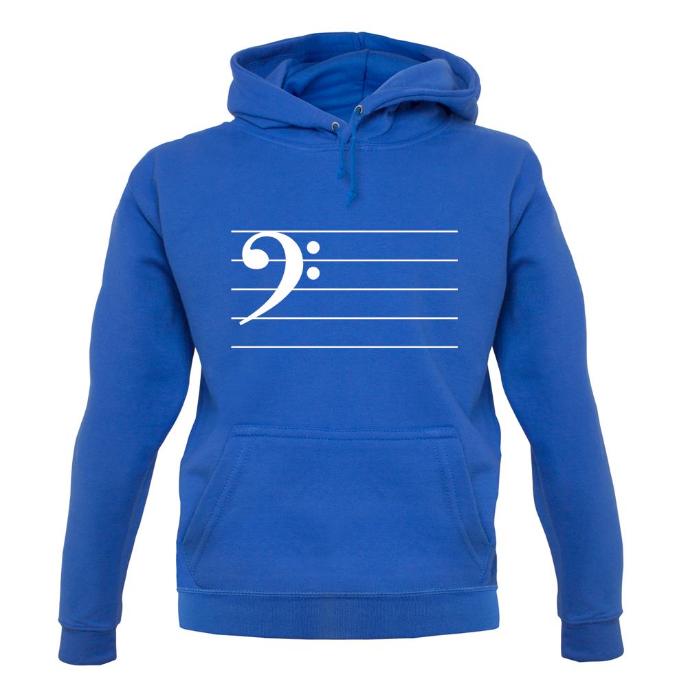 Bass Cleff unisex hoodie Bass Cleff unisex hoodie