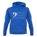 Bass Cleff unisex hoodie Bass Cleff unisex hoodie
