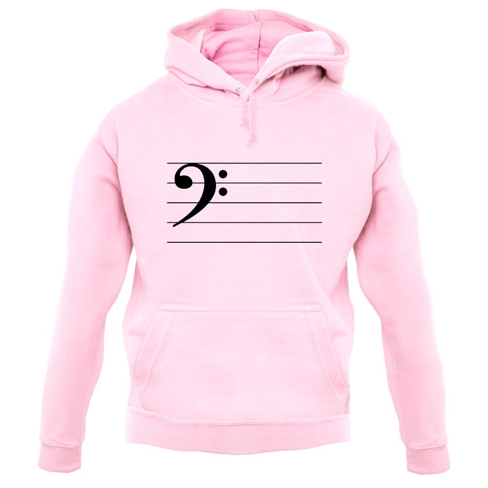 Bass Cleff unisex hoodie Bass Cleff unisex hoodie