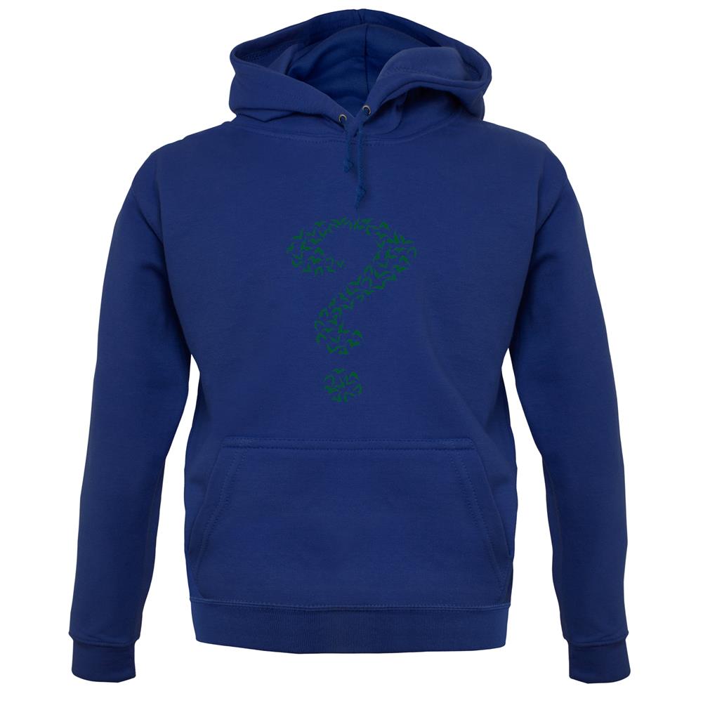 Green Bat Question Mark unisex hoodie Green Bat Question Mark unisex hoodie