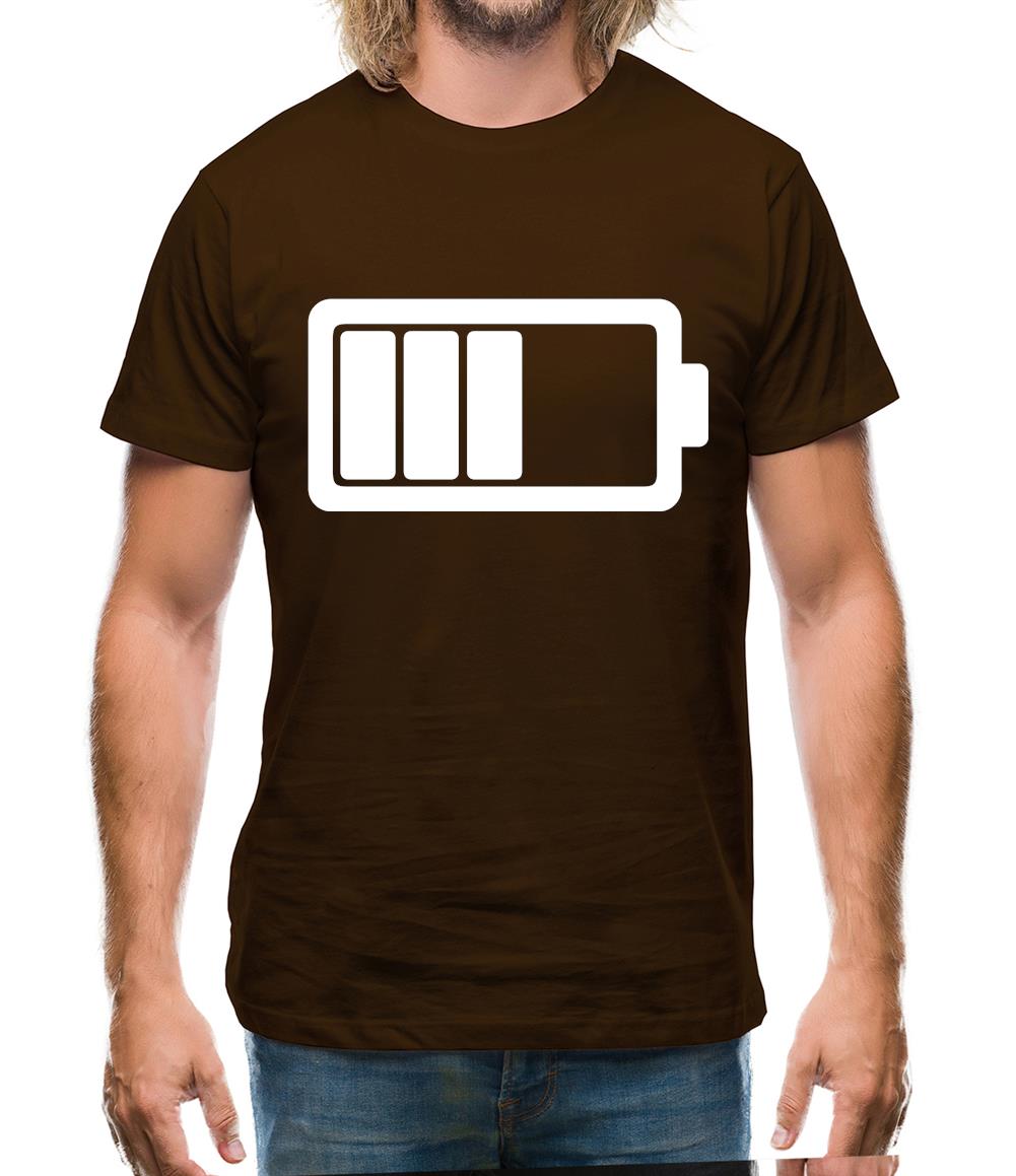 Battery Symbol Mens T-Shirt Battery Symbol Mens T-Shirt