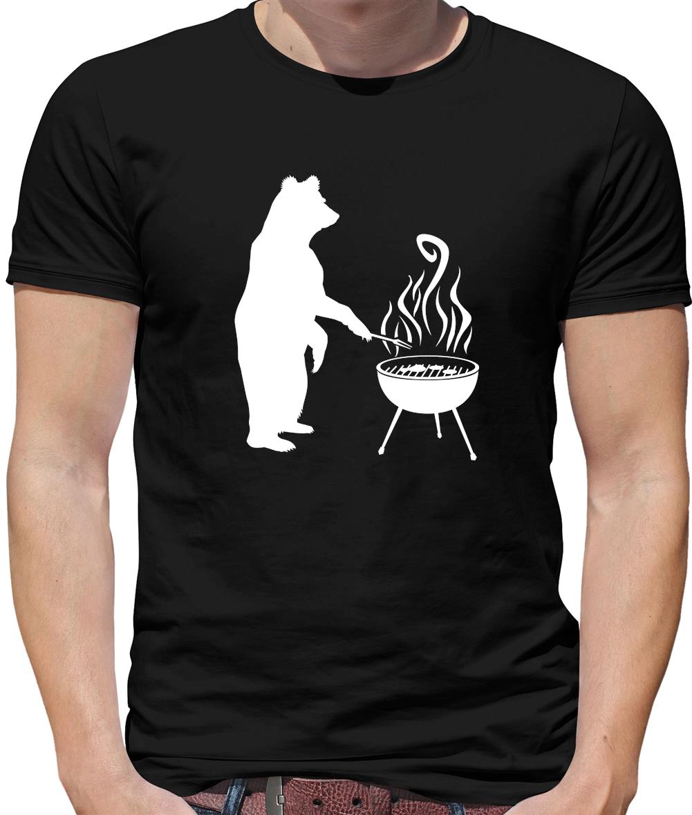 BBQ Bear Mens T-Shirt BBQ Bear Mens T-Shirt