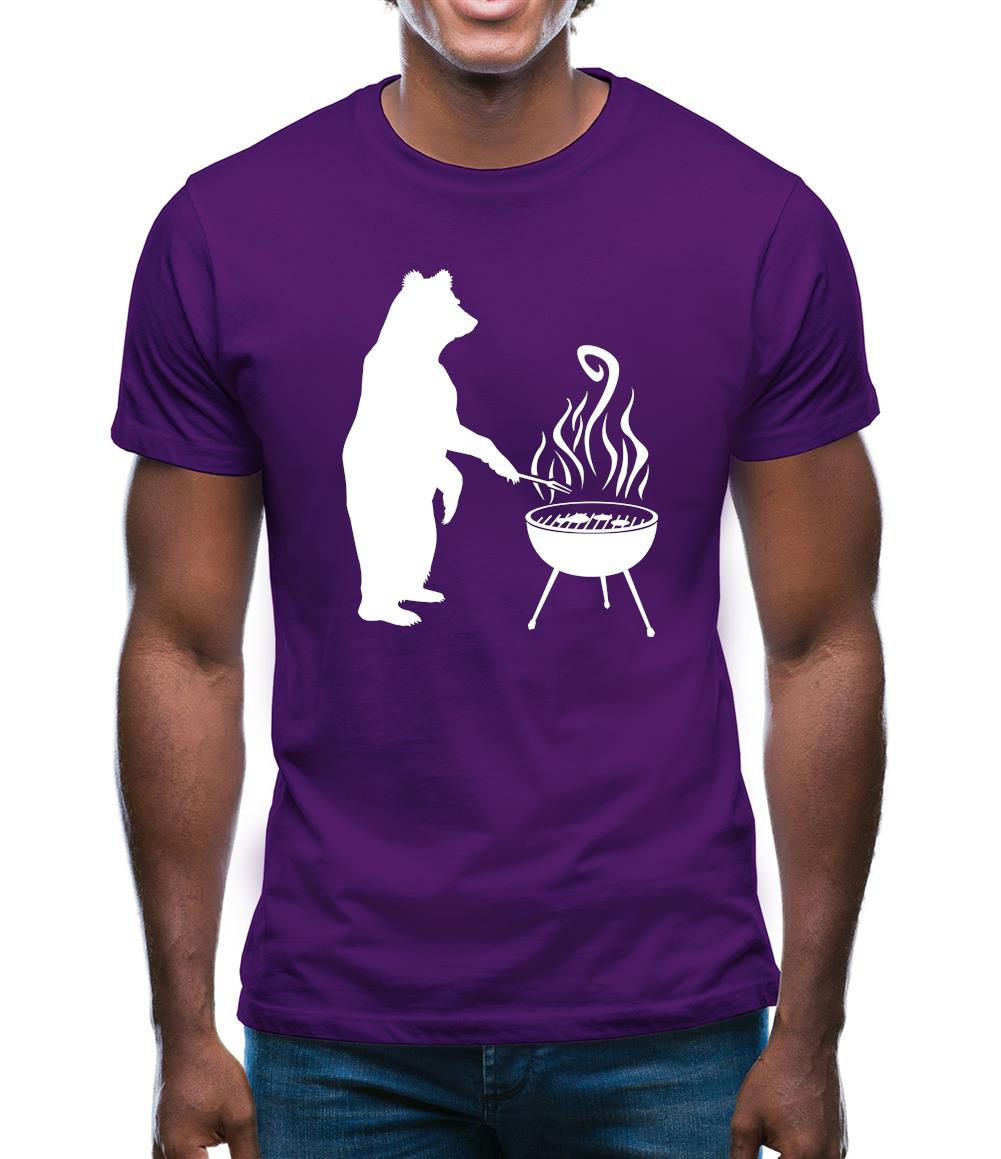 BBQ Bear Mens T-Shirt BBQ Bear Mens T-Shirt