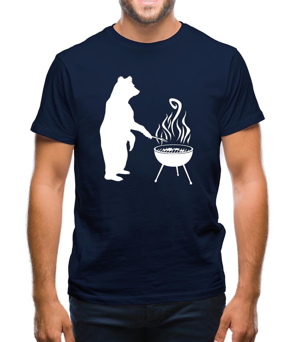 BBQ Bear Mens T-Shirt BBQ Bear Mens T-Shirt