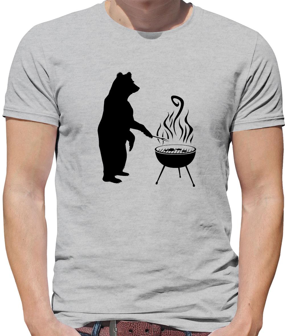 BBQ Bear Mens T-Shirt BBQ Bear Mens T-Shirt