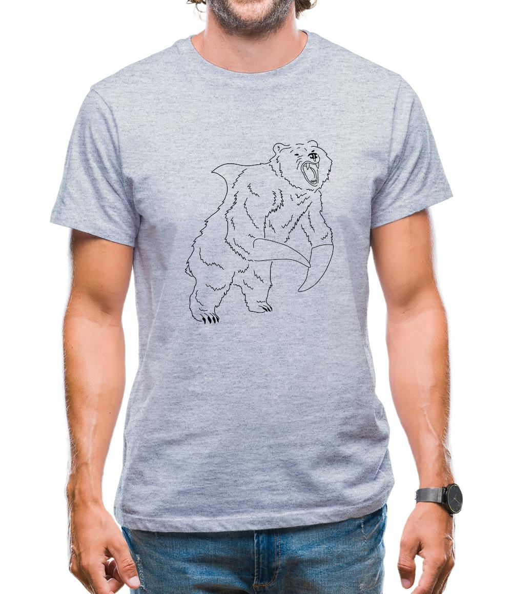 Bear Shark Mens T-Shirt Bear Shark Mens T-Shirt