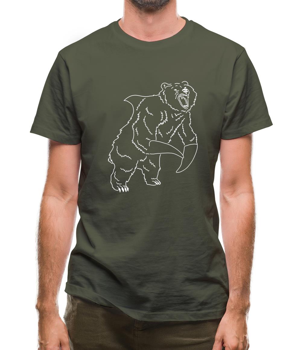 Bear Shark Mens T-Shirt Bear Shark Mens T-Shirt