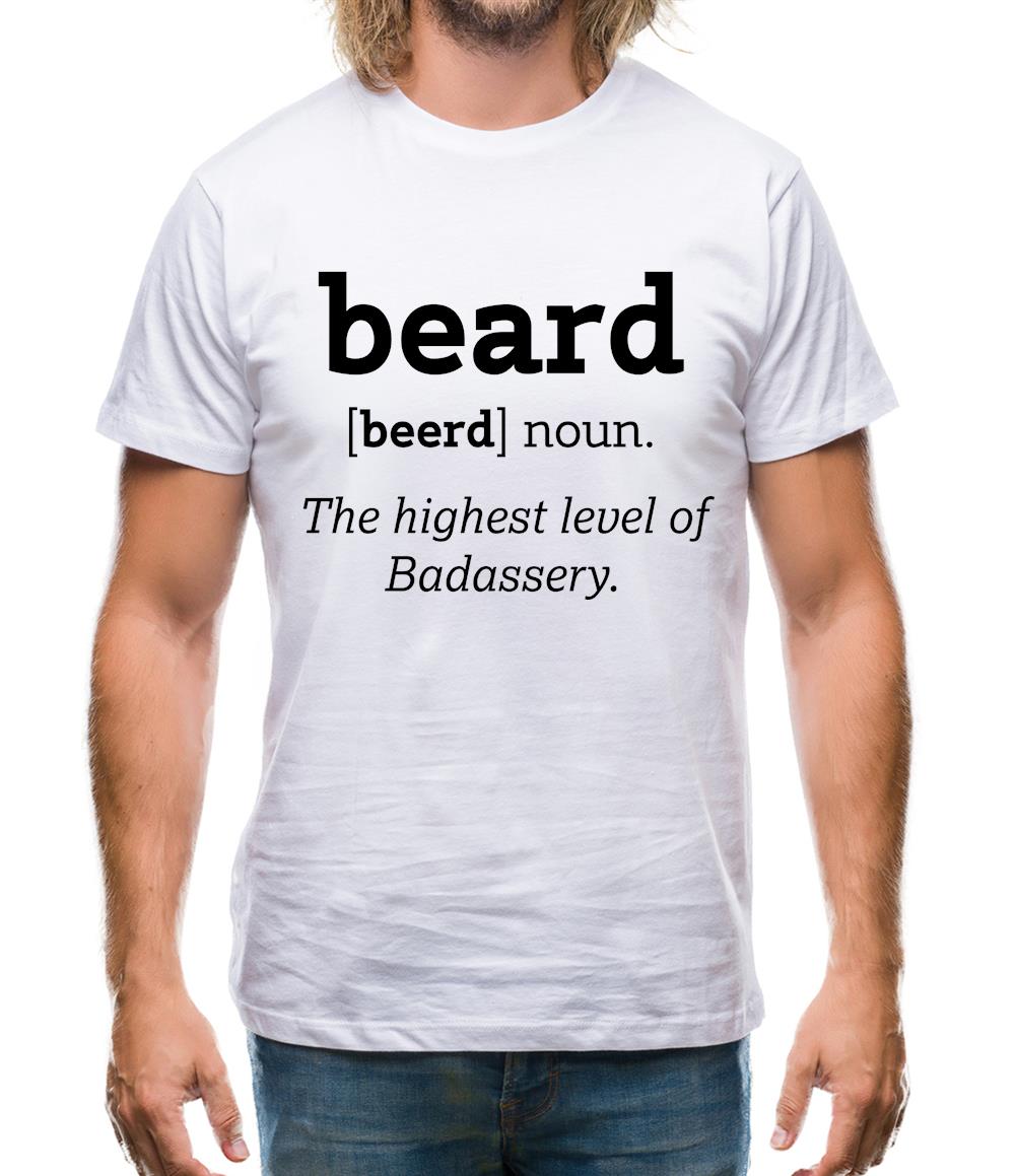 Beard Definition Mens T-Shirt Beard Definition Mens T-Shirt