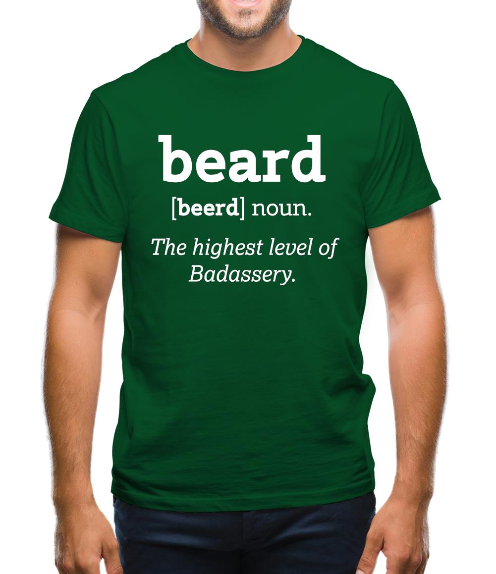 Beard Definition Mens T-Shirt Beard Definition Mens T-Shirt