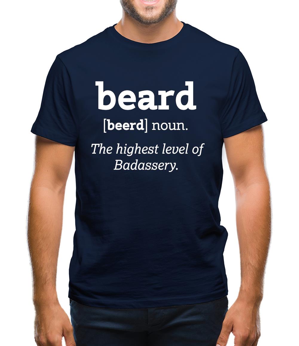 Beard Definition Mens T-Shirt Beard Definition Mens T-Shirt