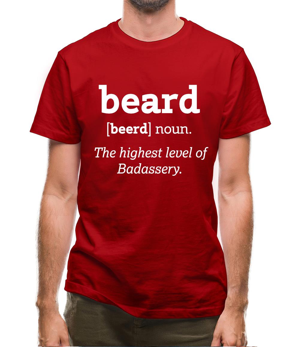 Beard Definition Mens T-Shirt Beard Definition Mens T-Shirt