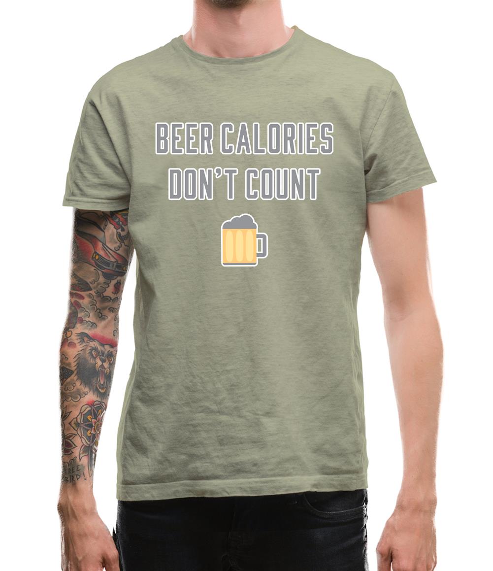 Beer Calories Don’T Count Mens T-Shirt Beer Calories Don’T Count Mens T-Shirt
