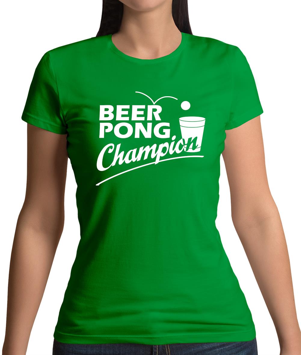 Beer Pong Champion Womens T-Shirt Beer Pong Champion Womens T-Shirt