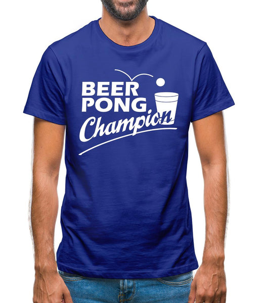 Beer pong champion shirt on sale