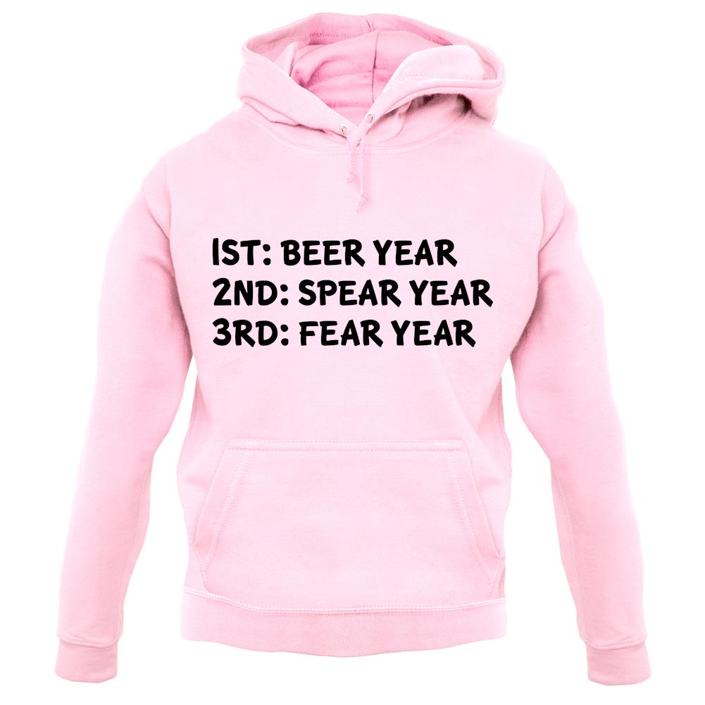 Beer Year Spear Year Fear Year unisex hoodie Beer Year Spear Year Fear Year unisex hoodie