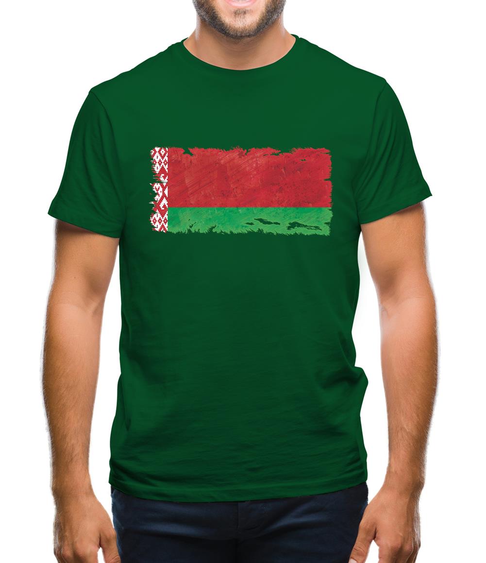 Belarus Grunge Style Flag Mens T-Shirt Belarus Grunge Style Flag Mens T-Shirt