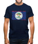 Belize Grunge Style Flag Mens T-Shirt Belize Grunge Style Flag Mens T-Shirt