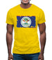 Belize Grunge Style Flag Mens T-Shirt Belize Grunge Style Flag Mens T-Shirt